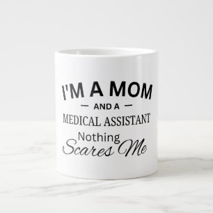 Ich bin eine Mutter und eine medizinische Fachange Jumbo-Tasse