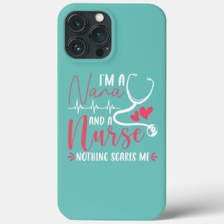 Ich bin eine Nana und eine Nurse Funny Nursing Oma Case-Mate iPhone Hülle