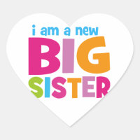 Ich bin eine neue große Schwester