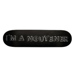 Ich bin eine NGUYENER Skate-Plattform Skateboard