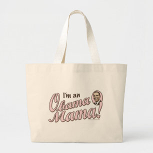 Ich bin eine Obama-Mutter Bag Jumbo Stoffbeutel