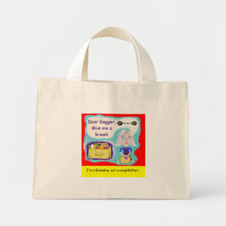 Ich bin eine Oma-Grocery-Tasche Mini Stoffbeutel