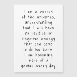 Ich bin eine Person des Universe Stars Magnet