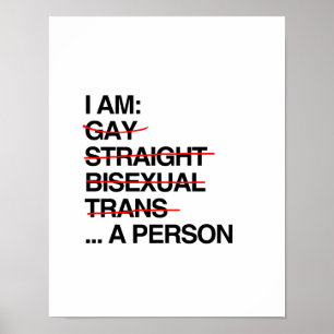 ICH BIN EINE PERSON POSTER