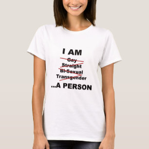 Ich bin eine Person T-Shirt