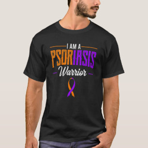 Ich bin eine Psoriasis Warrior Psoriasis-Bewusstse T-Shirt