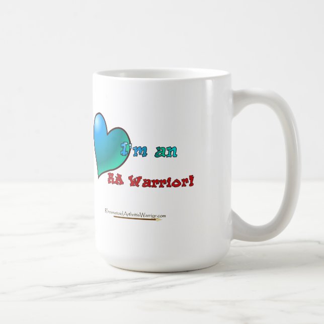 Ich bin eine RA-Krieger-Tasse Tasse (Rechts)