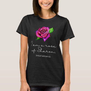 Ich bin eine Rose der Sharon Sublimination T-Shirt