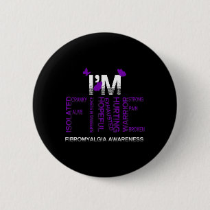 Ich bin eine schöne Fibromyalgie, Krieger-Fibro-Se Button