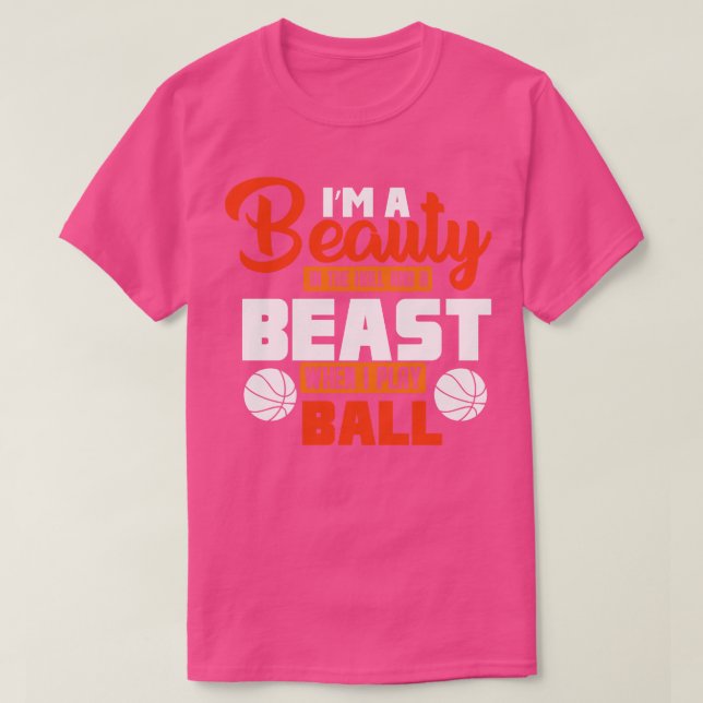 Ich bin eine Schönheit in der Halle und eine Besti T-Shirt (Design vorne)
