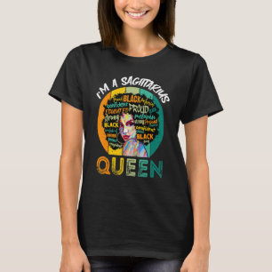 Ich bin eine Schützenkönigin Melanin Black Women H T-Shirt