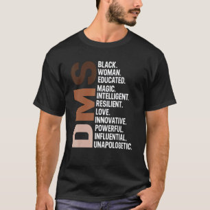 Ich bin eine schwarze Dms-Krankenschwester Rn Afro T-Shirt