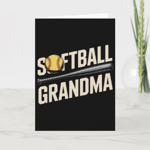 Ich bin eine Softball-Oma und liebe jedes gespielt Karte