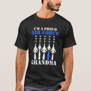 Ich bin eine stolze Air Force-Oma, militärischer E T-Shirt