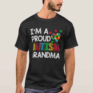 Ich bin eine stolze Autismus-Oma Puzzle-Herz Autis T-Shirt