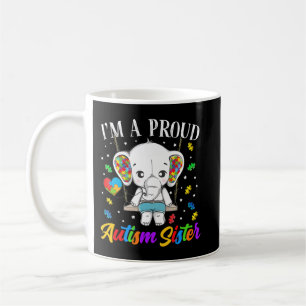 Ich bin eine stolze Autismus Schwester, starke Erm Kaffeetasse