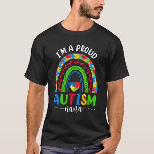 Ich bin eine stolze Autismustante Liebesherz Autis T-Shirt