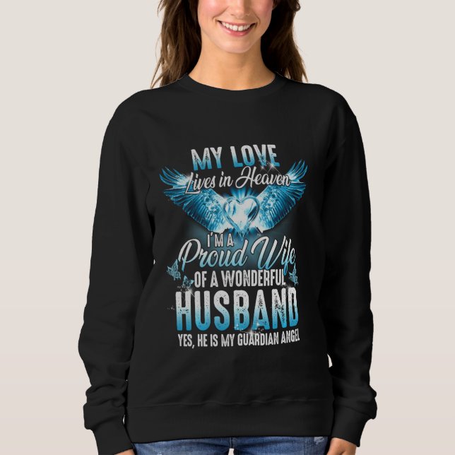 Ich bin eine stolze Ehefrau eines wunderbaren Ehem Sweatshirt (Vorderseite)