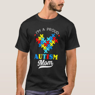 Ich bin eine stolze Mutter Autism Awareness Autist T-Shirt
