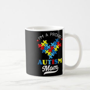 Ich bin eine stolze Mutter Autismus-Bewusstsein Au Kaffeetasse