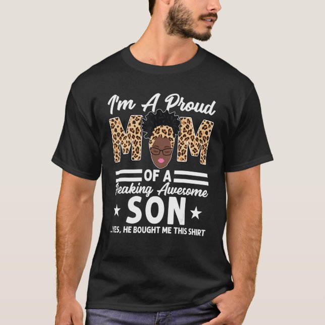 Ich bin eine stolze Mutter einer phantastischen So T-Shirt (Vorderseite)