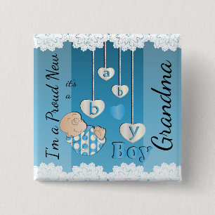 Ich bin eine stolze neue Großmutter - Baby Button