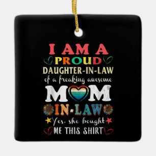 Ich bin eine stolze Tochter im Jura, Phantastisch  Keramikornament