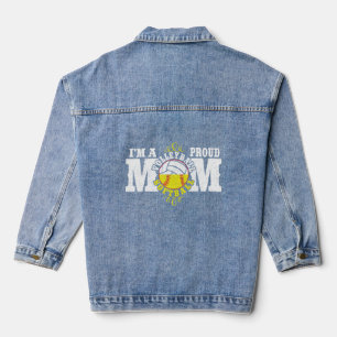 Ich bin eine stolze Volleyball-Softball-Mama Jeansjacke