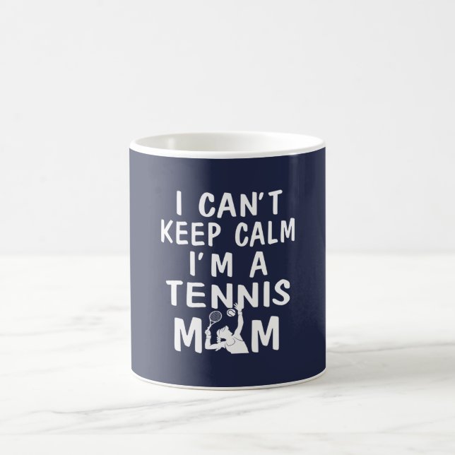 Ich bin EINE TENNIS-MAMA Kaffeetasse (Mittel)
