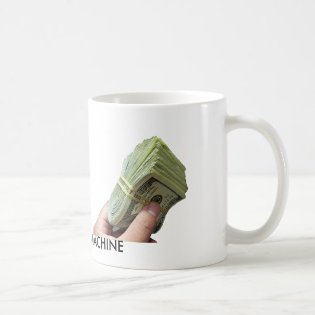 Ich bin EINE VERKAUFS-MASCHINE Kaffeetasse (Rechts)