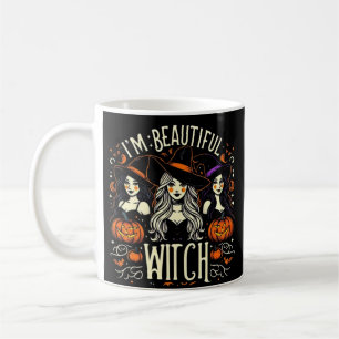 Ich bin eine wunderschöne Hexe-Tasse Kaffeetasse