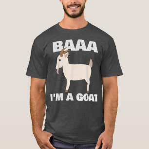 Ich bin eine Ziege Kostüm Tier Lustiger Halloween T-Shirt