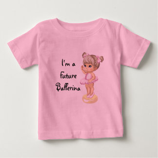 Ich bin eine zukünftige Ballerina Baby T-shirt