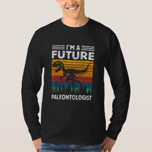 Ich bin eine zukünftige Paläontologin Vintag Paläo T-Shirt