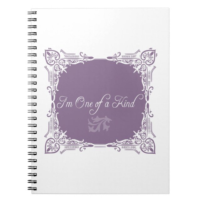 Ich bin einer von einer Art Zitat Notizblock (Vorderseite)