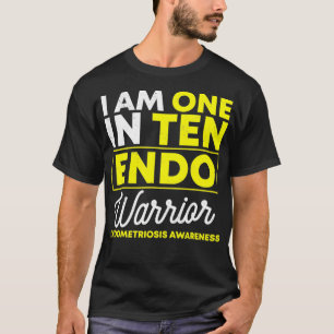 Ich bin einer von zehn Endo Krieger Endometriose A T-Shirt