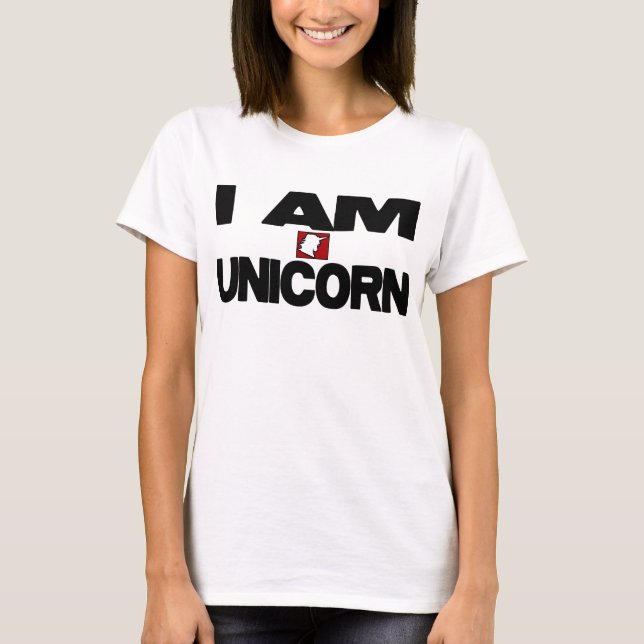 Ich bin Einhorn T-Shirt (Vorderseite)