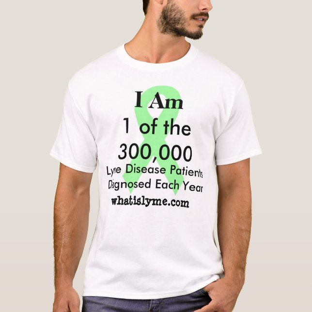 Ich bin eins der 300.000 Lyme-Shirt T-Shirt (Vorderseite)