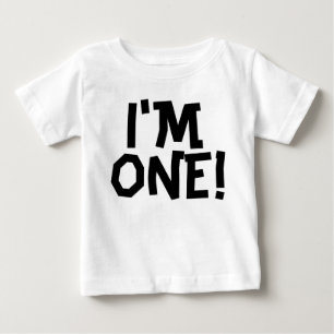 Ich bin eins! Ein T - Shirt zum Geburtstag
