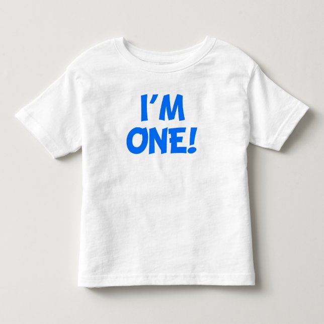 Ich bin eins kleinkind t-shirt (Vorderseite)