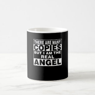 Ich bin Engel Funny Personalisiertes Geschenk Kaffeetasse