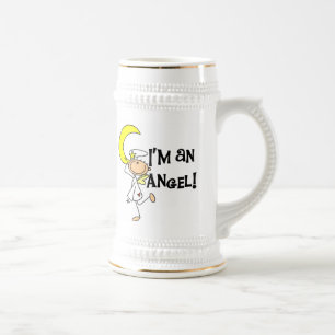 Ich bin Engel T-Shirts und Geschenke Bierglas