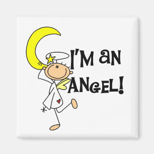 Ich bin Engel T-Shirts und Geschenke Magnet