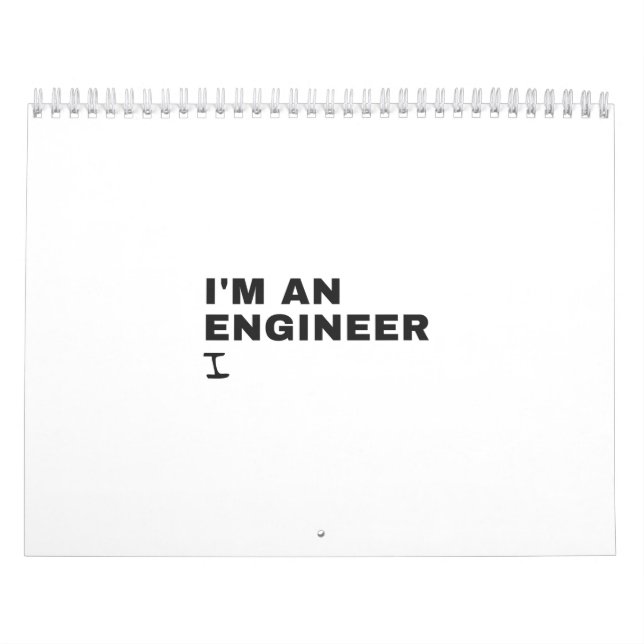ICH BIN ENGINEER 1 KALENDER (Titelbild)