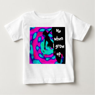 Ich bin erwachsen baby t-shirt