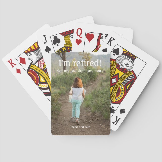 Ich bin es müde, Karten zu spielen Spielkarten (Rückseite)