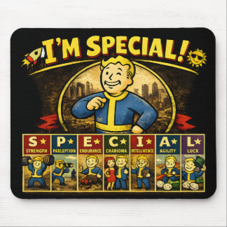 Ich bin etwas Besonderes | Fallout-inspirierte Sta Mousepad