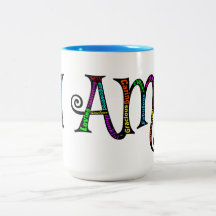 ICH BIN extravagant zwei Töne Tasse