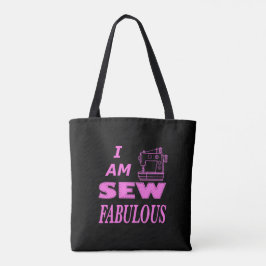 Ich bin fabelhaft in Schwarz und Rosa