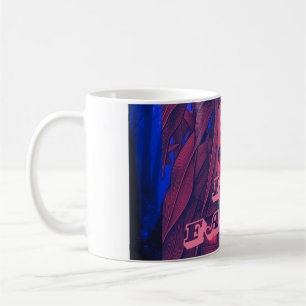 ICH BIN FANCY Jason Horror Streetwear Neonmaske Kaffeetasse